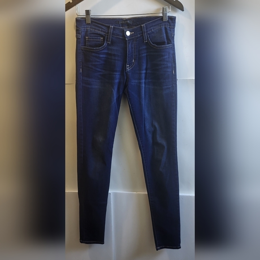 Flying Monkey Jeans, Dark Blue,‎ Mid Rise, Skinny, Women Size 28
